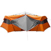 Sisäteltta 8 hengelle Harmaa ja oranssi taffeta