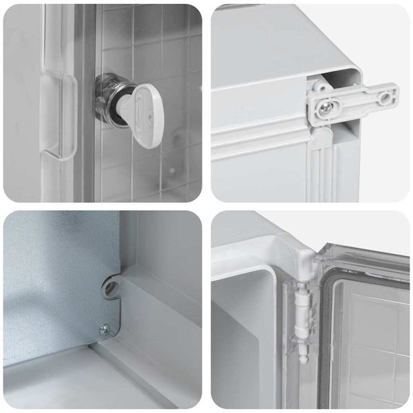 Ohjauskabinetti Harmaa 28 x 13 x 28 cm ABS-muovi