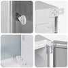 Ohjauskabinetti Harmaa 57 x 23 x 60 cm ABS-muovi