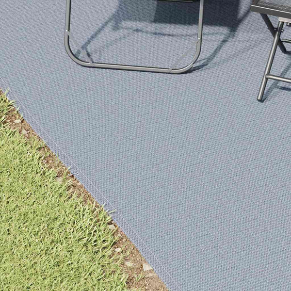 Telttamatto Sininen ja harmaa 550 x 250 cm Polyeteeni