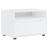 TV-kaappi VISNES Valkoinen 60x40x38 cm Engineered Wood