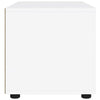 TV-kaappi VISNES Valkoinen 60x40x38 cm Engineered Wood