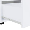 TV-kaappi VISNES Valkoinen 60x40x38 cm Engineered Wood
