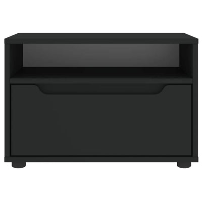 Musta tv-kaappi visnes Nero 60x40x38cm (puinen)