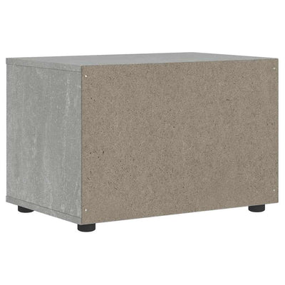 TV-kaappi VISNES Betoninharmaa 60x40x38 cm tekninen puu