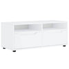 TV Kaappi VISNES Valkoinen 100x40x38 cm Engineered Wood