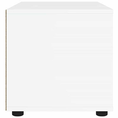 Valkoinen tv kaappi visnes Cotelban 100x40x38cm (engineered wood)