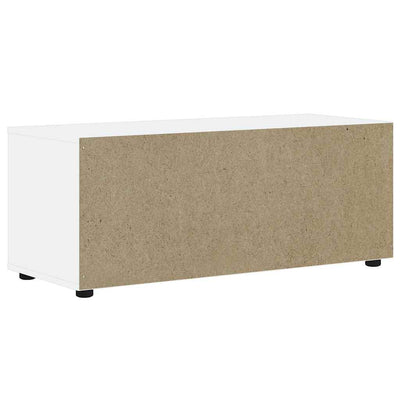 Valkoinen tv kaappi visnes Cotelban 100x40x38cm (engineered wood)