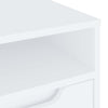 TV Kaappi VISNES Valkoinen 100x40x38 cm Engineered Wood