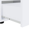 TV Kaappi VISNES Valkoinen 100x40x38 cm Engineered Wood