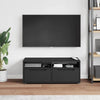 TV-kaappi VISNES Musta 100x40x38 cm tekninen puu