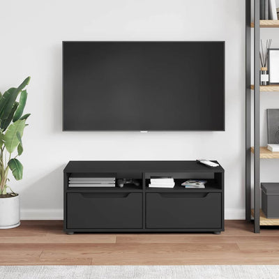 Musta tv-kaappi visnes Cotelban 100x40x38cm (puinen)