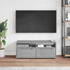 TV-kaappi VISNES Betoni Harmaa 100x40x38 cm tekninen puu