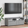 TV-kaappi VISNES Betoni Harmaa 100x40x38 cm tekninen puu