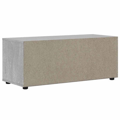 TV-kaappi VISNES Betoni Harmaa 100x40x38 cm tekninen puu