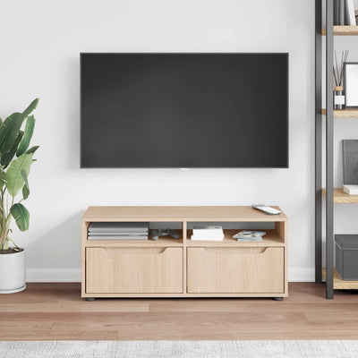 TV-kaappi VISNES Sonoma Tammi 100x40x38 cm tekninen puu