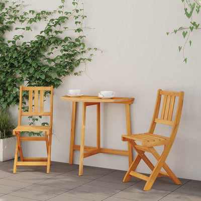 Ruskea puutarhan tuoli Kimberli 36x46x86cm (2 pcs akaasiapuu)