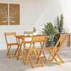 Bistrosetti 5 pcs Öljyinen luonnollinen Tiheä akasiapuu