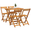 Bistrosetti 5 pcs Öljyinen luonnollinen Tiheä akasiapuu