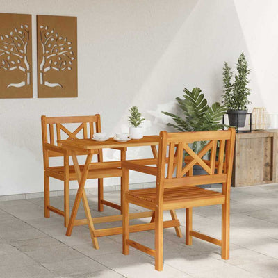 Ruskea puutarhan tuoli Istran 56x56x90cm (2 pcs akaasiapuu)