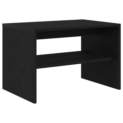 TV-kaappi Musta tammi 60x40x40 cm tekninen puu