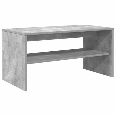 TV-taso betoninharmaa 80x40x40 cm lastulevy