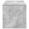TV-taso betoninharmaa 80x40x40 cm lastulevy