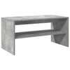 TV-taso betoninharmaa 80x40x40 cm lastulevy