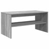 TV-taso harmaa Sonoma 80x40x40 cm tekninen puu