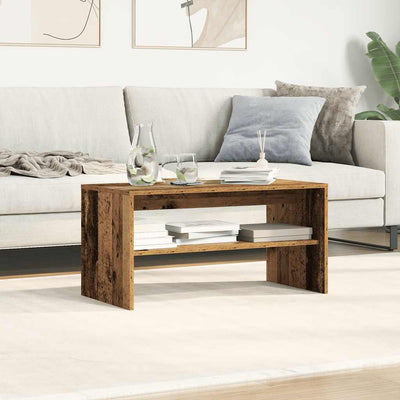 TV-taso vanhaa puuta 80x40x40 cm lastulevy