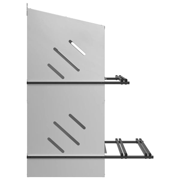 Hopea kananpesälaatikko Esfahani 4 lokerolla (galvanoitua metallia)