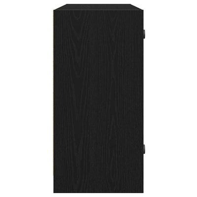 Sivupöytä Musta tammi 102 x 37 x 75.5 cm Tekninen puu