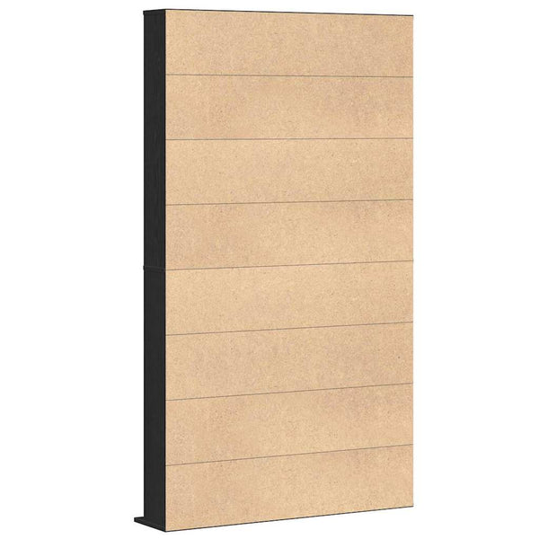 CD-kaappi Musta tammi. 101 x 23 x 177,5 cm Tekninen puu