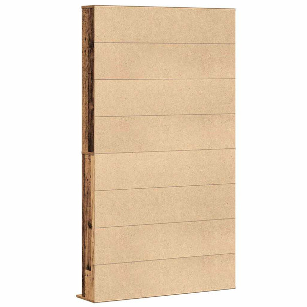 CD-kaappi Vanha puu 101 x 23 x 177,5 cm Tekninen puu