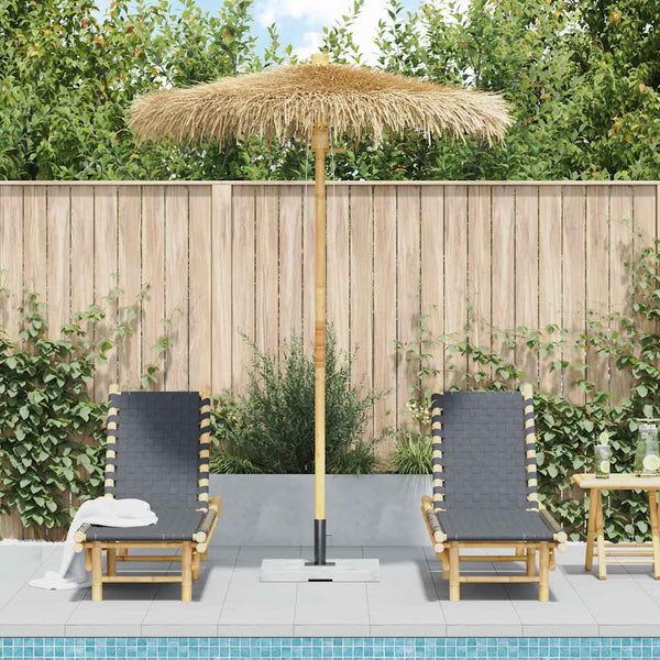 Tiki-varjo banaaninlehden katoksella 180 cm bambu