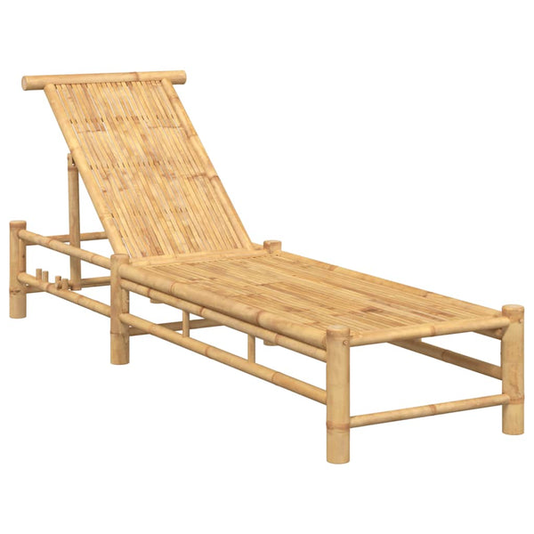 Aurinkotuoli 55x199x30 cm bambu