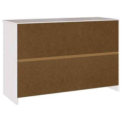 Sivupöytä Drammen Valkoinen 114 x 43 x 75.5 cm Täysi Mänty