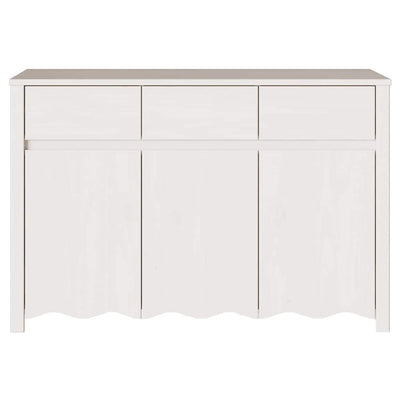 Sivupöytä Drammen Valkoinen 114 x 43 x 75.5 cm Täysi Mänty