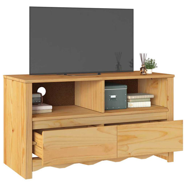 TV-kaappi Drammen Tammi 99 x 43 x 55 cm Täysi Mänty