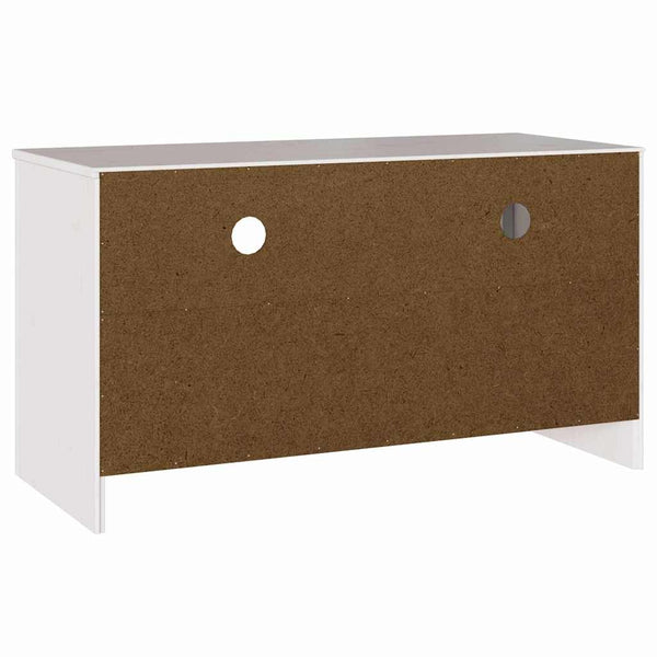 TV-kaappi Drammen Valkoinen 99 x 43 x 55 cm Täysi Mänty