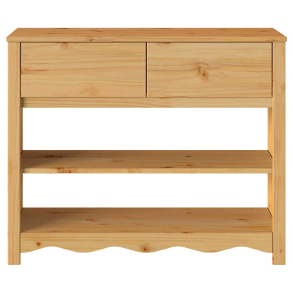 Konsolipöytä Drammen Tammi 89,5 x 37 x 73 cm Massiivinen mänty