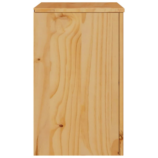 Yöpöytäkaappi Drammen Tammi 45 x 35 x 56 cm Täysi mänty