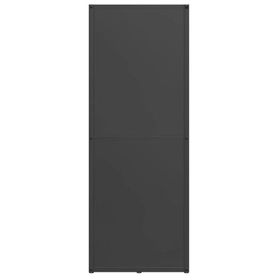 Polttopuuteline musta 40x30x80 cm kylmävalssattu teräs