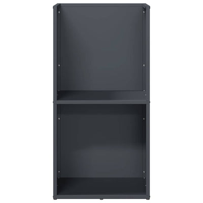 Polttopuuteline antrasiitti 40x30x80 cm kylmävalssattu teräs