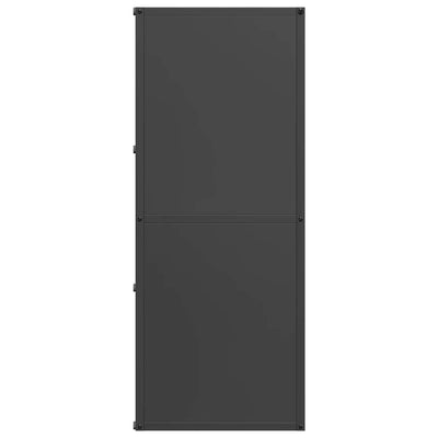 Polttopuuteline musta 40x30x75 cm kylmävalssattu teräs