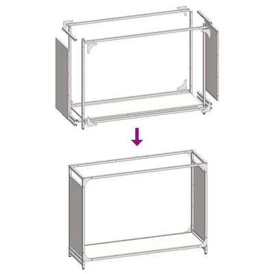 Polttopuuteline musta 90x28x65 cm kylmävalssattu teräs