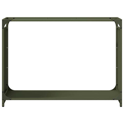 Polttopuuteline 90x28x65 cm kylmävalssattu teräs