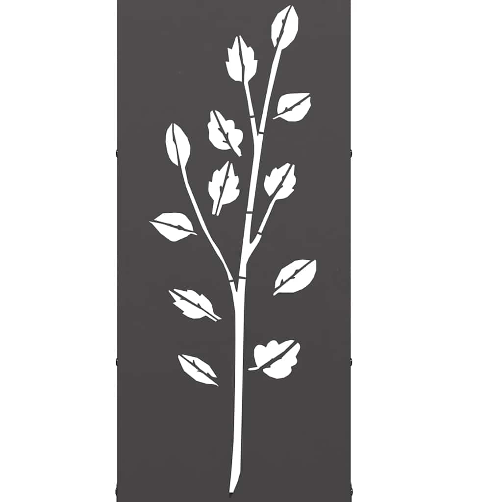 Polttopuuteline musta 40x30x80 cm kylmävalssattu teräs