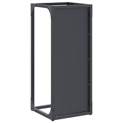 Polttopuut Antrasiitti 25x25x60 cm Kylmävalssattu teräs