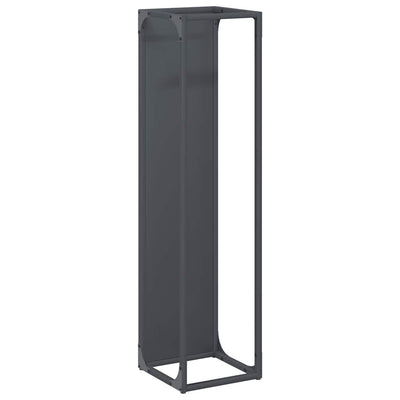 Polttopuut antrasiitti 25x25x100 cm Kylmävalssattu teräs